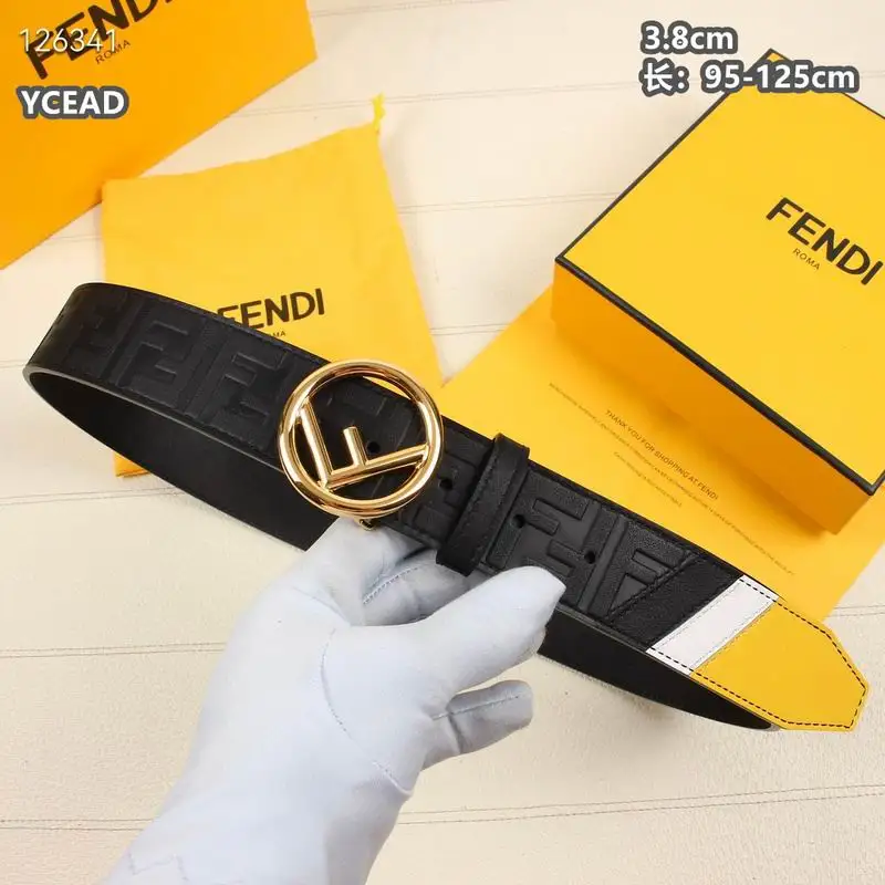 Fendi belt 38mmX95-125cm  8L26